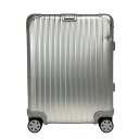 【中古】RIMOWA(リモワ) トパーズ キャリーバッグ TSAロックナンバー/45L/4輪 シルバー