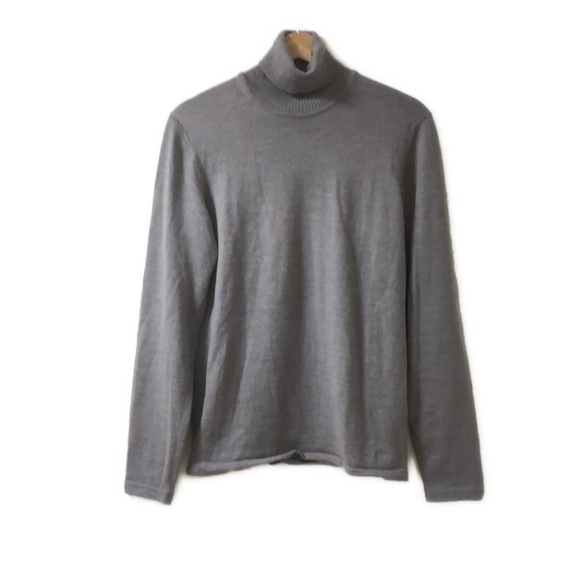 【中古】HUGOBOSS(ヒューゴボス) 長袖セーター タートルネック グレー