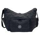 【中古】Kipling(キプリング) ショルダーバッグ スター(星)/キルティング 黒