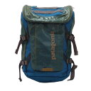 【新着】【中古】Patagonia(パタゴニア) リュックサック ブルー×グリーン