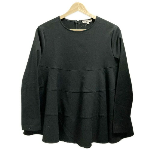 【中古】yori(ヨリ) チュニック クルーネック/長袖 黒 【中古】yori(ヨリ) チュニック クルーネック/長袖 黒