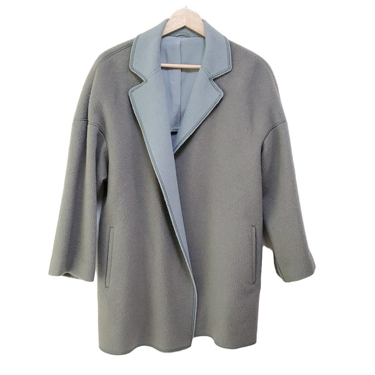 【新着】【中古】Leilian(レリアン) コート 長袖/冬 グレーベージュ