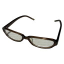 【中古】GUCCI(グッチ) メガネ クリア×ブラウン(4)