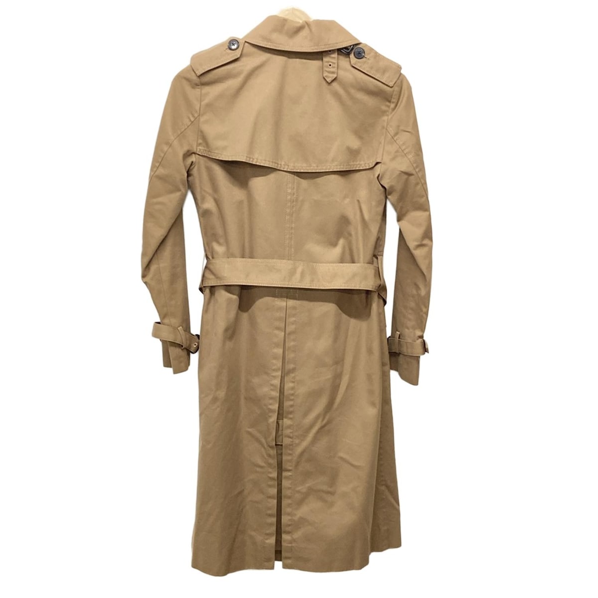 【中古】green(グリーン) トレンチコート 長袖/春/秋 ブラウン