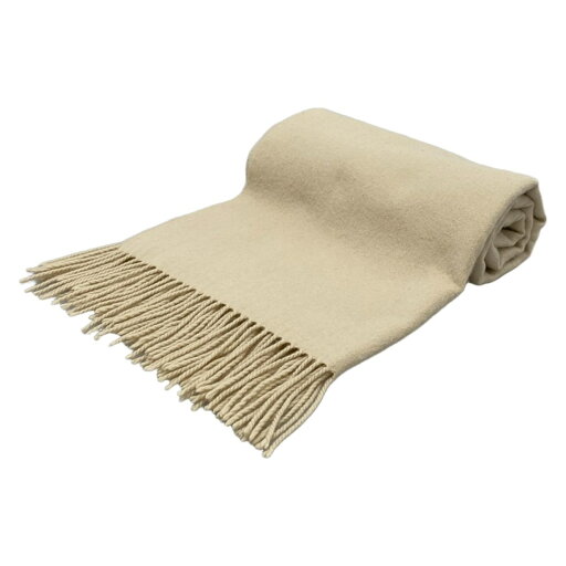 【中古】UNITED ARROWS(ユナイテッドアローズ) ストール(ショール) ライトベージュ カシミヤ 【中古】UNITED ARROWS(ユナイテッドアローズ) ストール(ショール) ライトベージュ カシミヤ