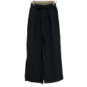 【中古】RHC(アールエイチシー) パンツ フルレングス/ウエストゴム 黒(4)
