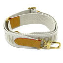【中古】LOUIS VUITTON(ルイヴィトン) ショルダーストラップ トリオ メッセンジャー NIGOコラボ付属品 アイボリー×ベージュ×ライトブラウン(4)