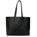 【中古】FENDI(フェンディ) トートバッグ 黒 レザー(4)