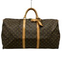 【中古】LOUIS VUITTON(ルイヴィトン) キーポル・バンドリエール60 ボストンバッグ