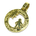 【中古】TOUS(トウス) ペンダントトップ 総重量:2.4g K18YG