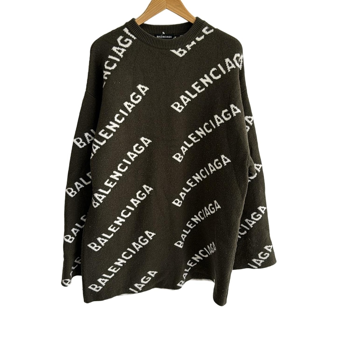 Balenciaga 641675TKVJ11070 関税送料込 楽天市場】バレンシアガ(カラーカーキグリーン)(トップス