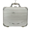 【中古】RIMOWA(リモワ) アタッシュケース 本体ロックあり シルバー