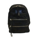 【中古】MARC JACOBS(マークジェイコブス) バイカーミニバックパック リュックサック 黒 レザー