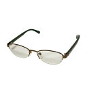 【新着】【中古】GUCCI(グッチ) メガネ 度入り クリア×ダークグ...(4)