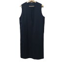 【中古】SACRA(サクラ) ワンピース ノースリーブ 黒