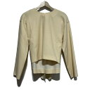 【中古】ADORE(アドーア) 長袖カットソー クルーネック ベージュ
