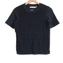 【中古】SEE BY CHLOE(シーバイクロエ) 半袖カットソー フラワー/レース 黒