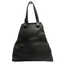 【中古】LAURA DI MAGGIO(ローラディマジオ) ハンドバッグ ダークブラウン レザー