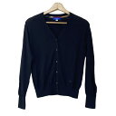 【新着】【中古】BLUE LABEL CRESTBRIDGE(ブルーレーベルクレストブリッジ) カーディガン 長袖 黒(4)
