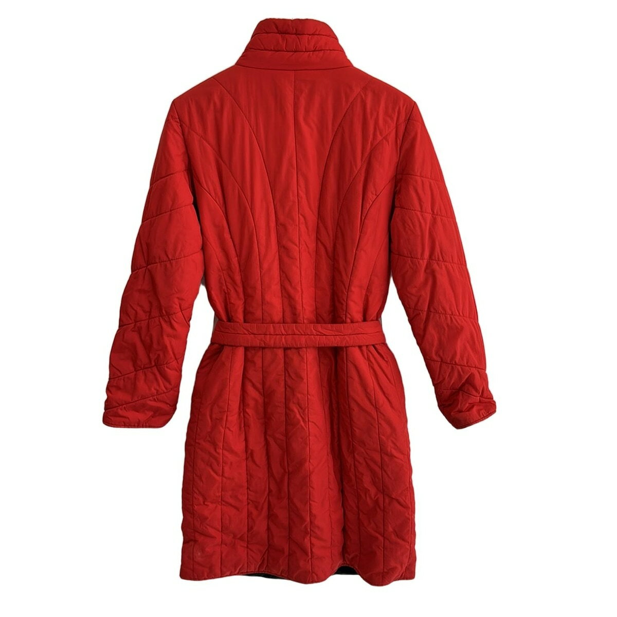 【中古】HUGOBOSS(ヒューゴボス) コート 長袖/ジップアップ/中綿/冬 レッド