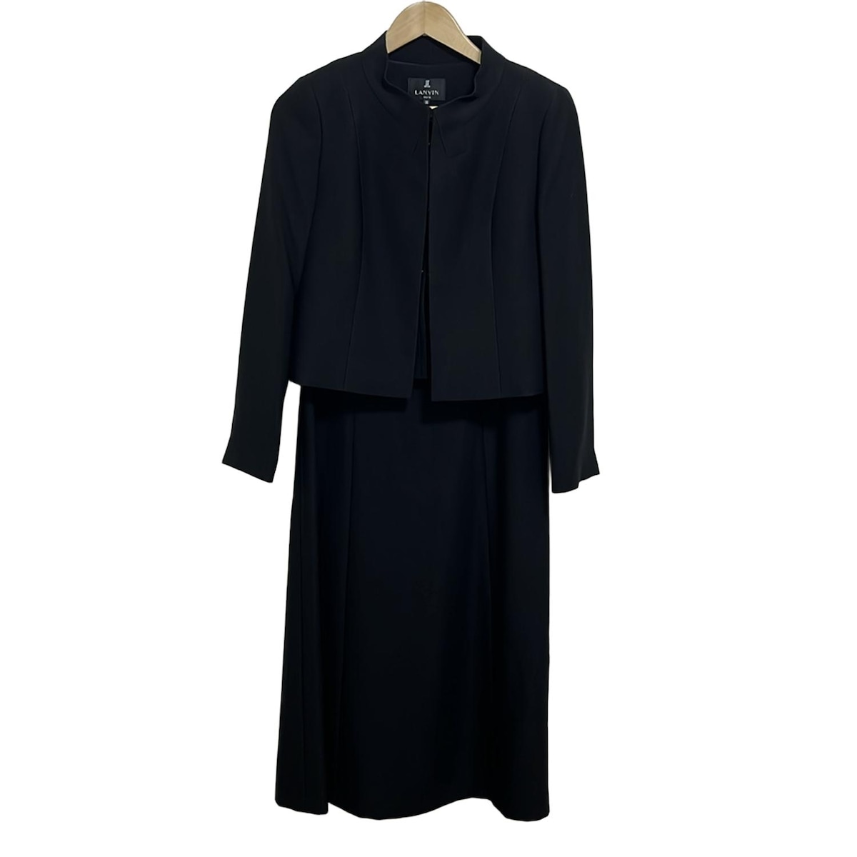 【新着】【中古】LANVIN(ランバン) ワンピーススーツ NOIR 黒