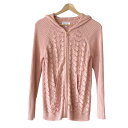 【中古】CalvinKlein(カルバンクライン) パーカー 長袖/ニット ピンク