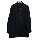 【中古】ASTRAET(アストラット) 長袖シャツブラウス デニム/ロング丈 黒(4)