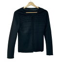 【中古】COURREGES(クレージュ) アンサンブル ビーズ/ラメ 黒