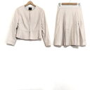 【中古】BEAMS(ビームス) スカートスーツ ベージュ