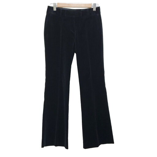 【中古】CalvinKlein(カルバンクライン) パンツ フルレングス/ベロア 黒 【中古】CalvinKlein(カルバンクライン) パンツ フルレングス/ベロア 黒
