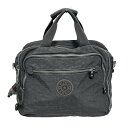 【中古】Kipling(キプリング) ビジネスバッグ 本体ロックなし ダークグレー