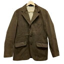 【中古】TOMORROWLAND(トゥモローランド) ジャケット 春・秋物 ダークブラウン