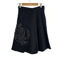 【中古】COMMEdesGARCONS NoirKeiNinomiya(コムデギャルソンノワールケイニノミヤ) スカート ひざ丈 黒