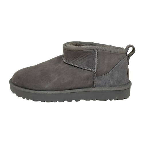 【中古】UGG(アグ) クラシック ウルトラ ミニ ショートブーツ グレー ムートン 【中古】UGG(アグ) クラシック ウルトラ ミニ ショートブーツ グレー ムートン