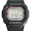 【新着】【中古】CASIO(カシオ) G-SHOCK 腕時計 タフソーラー/電波 黒