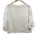 【中古】SACRA(サクラ) 長袖カットソー オフホワイト