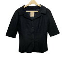 【新着】【中古】Sybilla(シビラ) ジャケット 半袖/春/秋 ダークネイビー