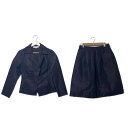 【中古】HANAE MORI(ハナエモリ) スカートスーツ ダークブラウン