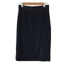 【中古】DOLCE&GABBANA(ドルチェアンドガッバーナ) スカート ひざ丈 黒