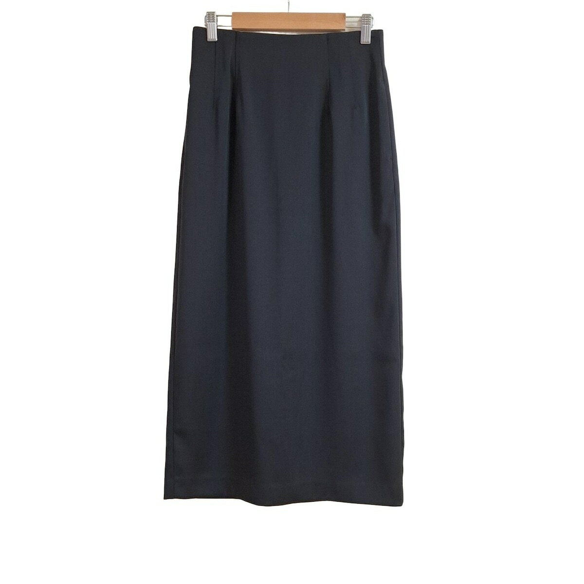 【中古】United Arrows GREEN LABEL RELAXING(ユナイテッドアローズ グリーンレーベル) ロングスカート マキシ丈 黒