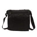 【中古】DIESEL(ディーゼル) ショルダーバッグ 黒. コットン