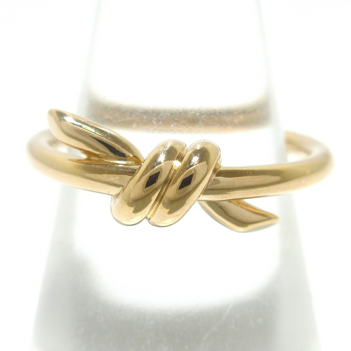 【中古】TIFFANY&Co.(ティファニー) ティファニー ノット リング K18PGのサムネイル