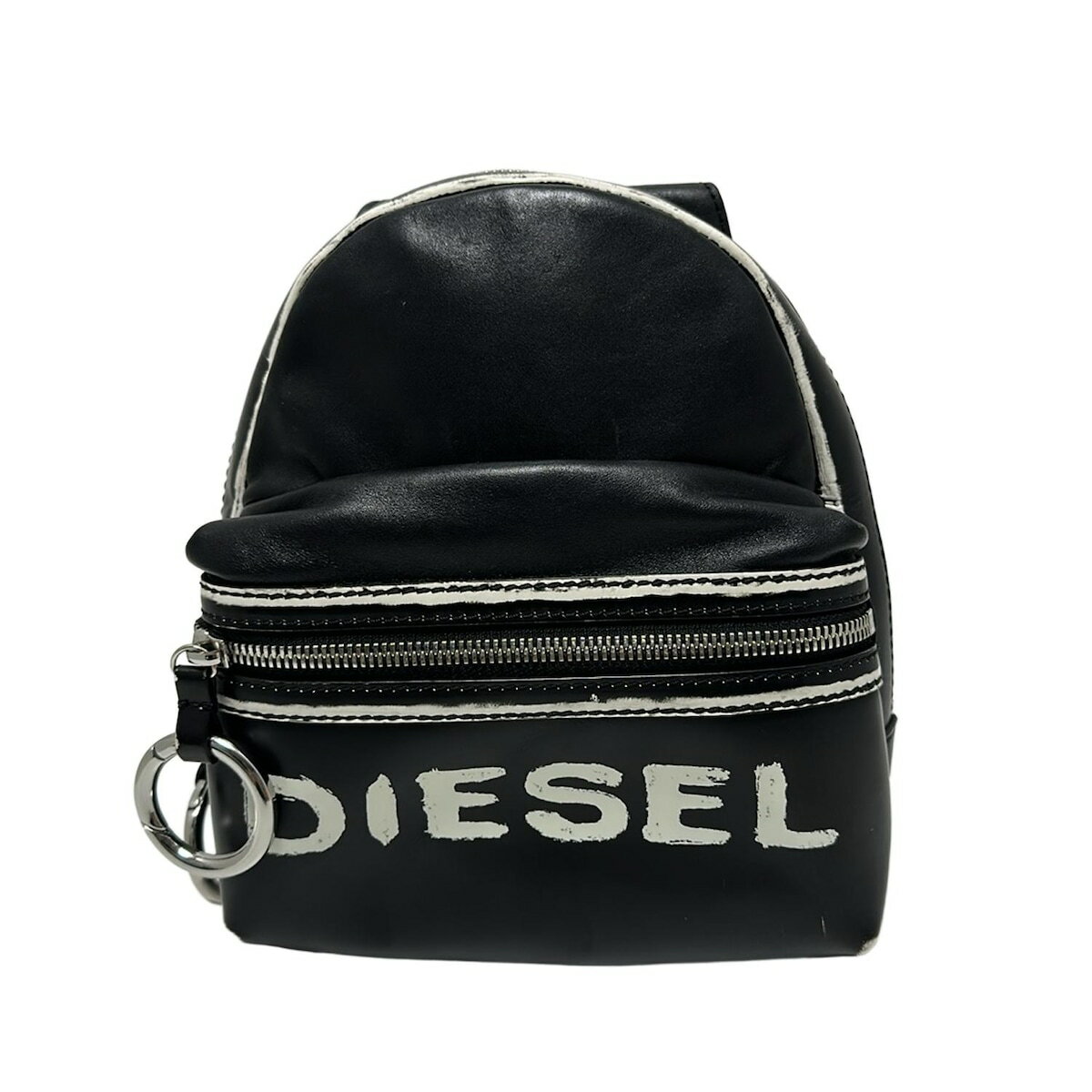 美品♡DIESEL ミニバックパック ブランドロゴ レザー リュック 保存袋付き 楽天市場】DIESEL ディーゼル(素材(生地・毛糸)本革