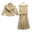 【中古】Sybilla(シビラ) ワンピーススーツ ベージュ