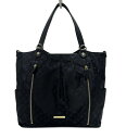 【中古】russet(ラシット) ハンドバッグ ダークネイビー×ネイビー レザー