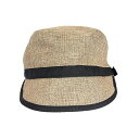【中古】THE NORTH FACE(ノースフェイス) キャップ ベージュ×黒