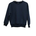 【中古】ZUCCA(ズッカ) トレーナー 長袖/キルティング 黒
