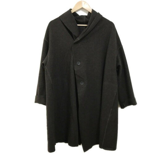 【中古】Babaghuri(ババグーリ) コート 長袖/秋/春 ダークブラウン 【中古】Babaghuri(ババグーリ) コート 長袖/秋/春 ダークブラウン