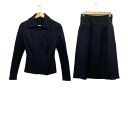 【中古】FOXEY NEW YORK(フォクシーニューヨーク) スカートスーツ キルティング 黒
