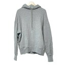 【中古】KALNA(カルナ) パーカー 長袖 ライトグレー
